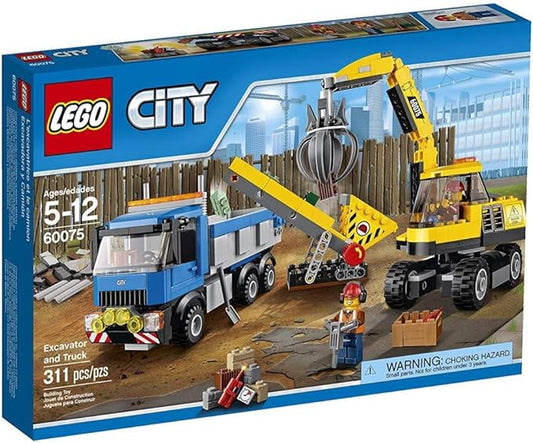 LEGO City Demolition 60075 Excavator and Truck