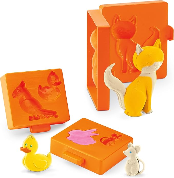 Cra-Z-Art Softee Dough Pet Care Vet Mobile Playset, Modeling Dough Play Toy for Kids Ages 3 Years and Up