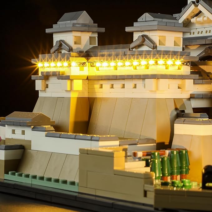 BRIKSMAX Led Lighting Kit for Lego 21060 Himeji Castle - Compatible with Lego Architecture Building Set- Not Include Lego Set