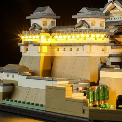 BRIKSMAX Led Lighting Kit for Lego 21060 Himeji Castle - Compatible with Lego Architecture Building Set- Not Include Lego Set