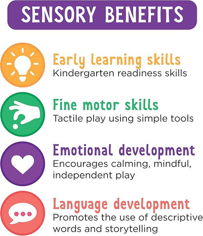 Creativity for Kids Pom Pom Pictures: Transportation - Train and Plane - Preschool Learning Activity, Sensory Toys for Toddlers Ages 3-4+
