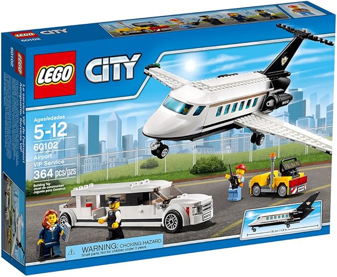 Lego City 60102 Airport VIP Service Building Kit (364 Piece)