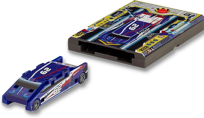 Blue 62 Card Racer | Load, Launch, Race - Pocket-Sized Racecar Toy Ages 5 and up (Sold Each)