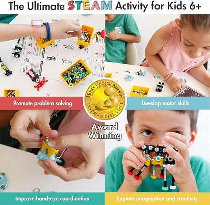 Group Makers Educational Stem Toys for Classroom Games, 750 Pcs Toy Building Sets for Boys and Girls, Kids Learning Toys for Group Play, Valentine Birthday Gifts for Kids Age 6 7 8 9+