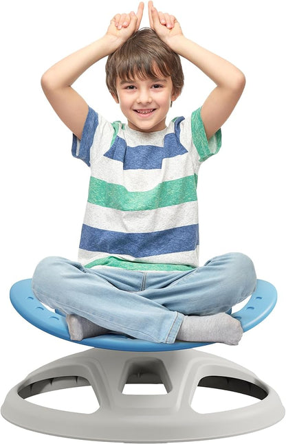 Brelley Sensory Spinning Chair for Kids, Autistic Kids Swivel Chair, Sensory Activity Toy for Toddlers, Physical Coordination Training Indoor & Outdoor Autism Sensory Products