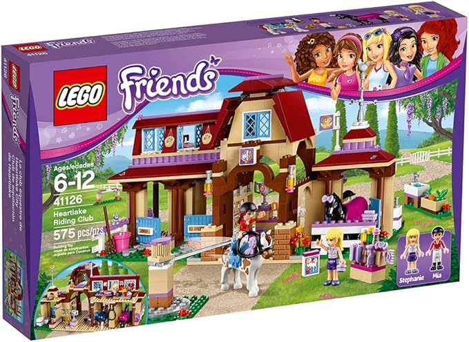 LEGO Friends 41126 Heartlake Riding Club Building Kit (575 Piece)