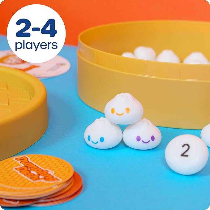 Learning Resources Dumpling Dash Fine Motor Math Game - Squishy Dumpling Toy, Montessori Counting Toys, Board Game, Play Food, Homeschool, Fine Motor Skills, Homeschool Preschool