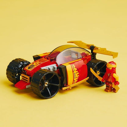 Lego NINJAGO Kai's Ninja Race Car EVO 71780, 20in1 Racing Car Building Toy Set, Kids Can Build a Off Road Vehicle and Racing Car, Ninja Mini Figure with Toy Swords, Gift Idea for Boys, Girls Age 6+