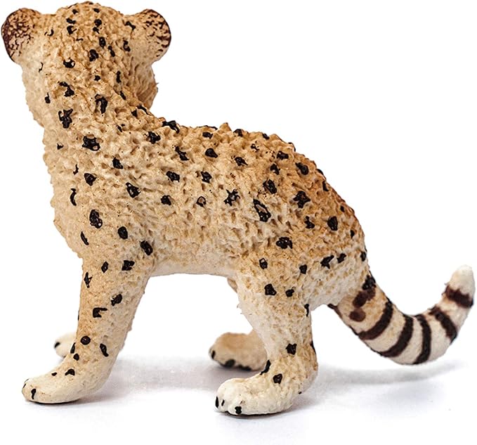 Schleich Wild Life, Animal Figurine, Animal Toys for Boys and Girls 3-8 years old, Cheetah Cub, Ages 3+