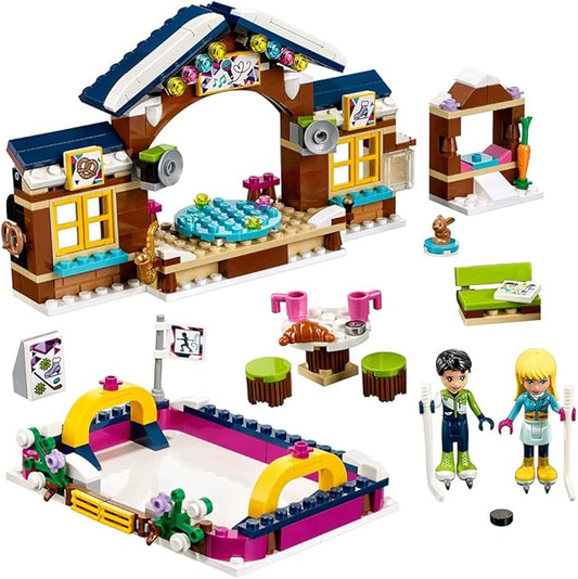 LEGO Friends Snow Resort Ice Rink 41322 Building Kit (307 Piece)