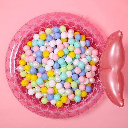 GOGOSO Ball Pit Balls for Toddles, Kids Plastic Balls for BallPit, Pool, Baby Party Accessories, Birthday Decoration 50 100 200 500 1000