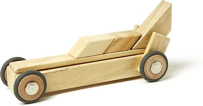 42 Piece Tegu Magnetic Wooden Block Set, Natural, 1-99 years old