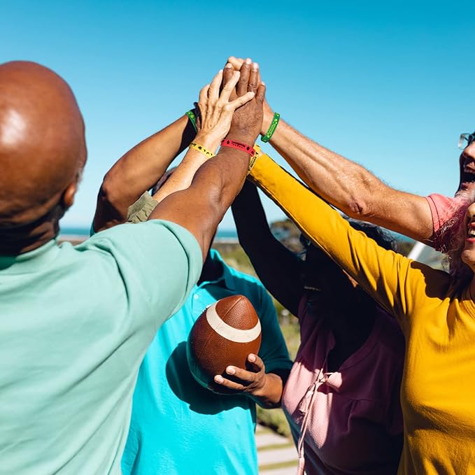 Batiyeer 60 Pcs Juneteenth Rubber Bracelets Black History Month Party Favors Juneteenth Party Supply Decorations Silicone Juneteenth Wristbands for Black Freedom Day June 19th 1865 Goodie Bag Stuffers