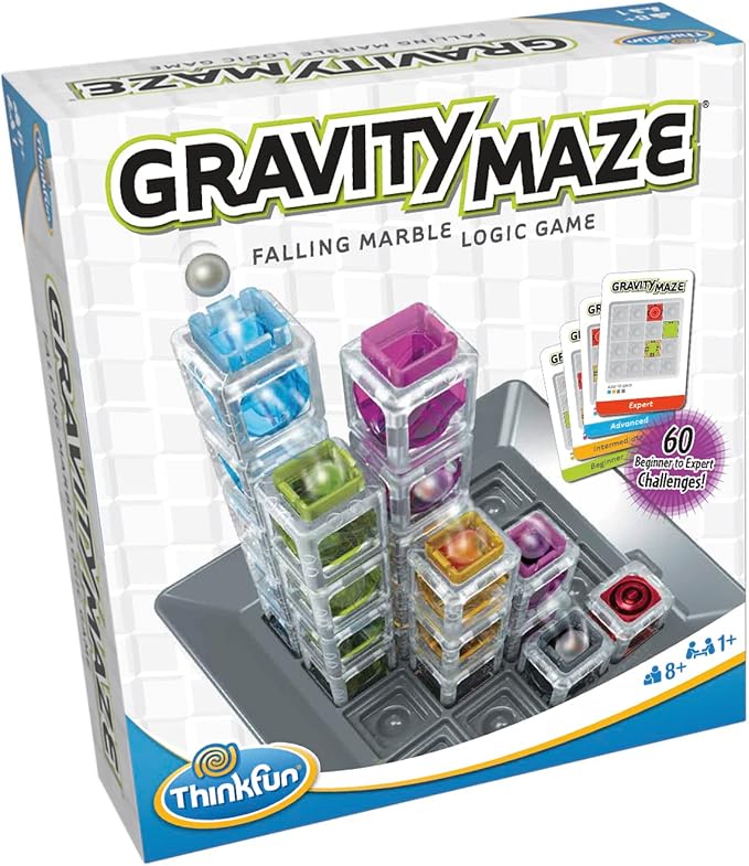 ThinkFun Gravity Maze Marble Run Brain Game and STEM Toy for Boys and Girls Age 8 and Up: Toy of the Year Award Winner