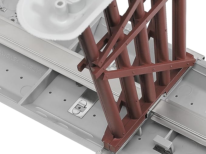 Lionel FasTrack 10-Piece Elevated O Gauge Model Train Trestle Set