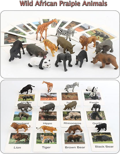 Montessori Animal Match Game Cards Marine Animal Matching Montessori Language Materials Toddlers Preschool Educational Learning Toys