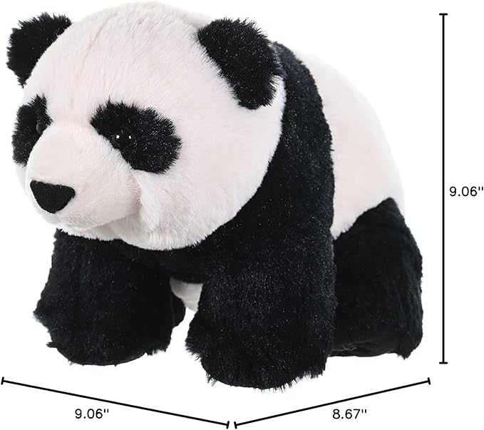 Wild Republic Panda Plush, Stuffed Animal, Plush Toy, Gifts for Kids, Cuddlekins 12 Inches