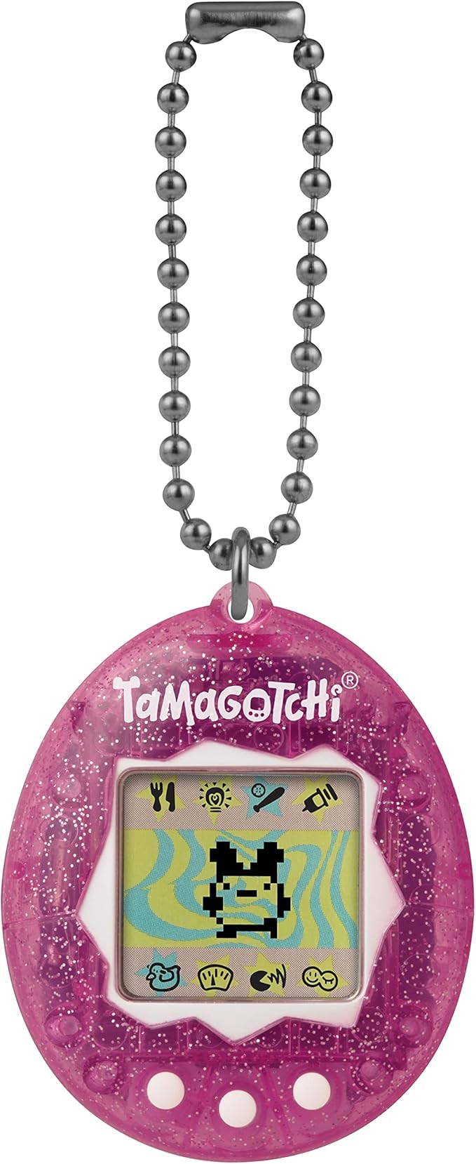 Tamagotchi Original - Pink Glitter (Updated Logo)