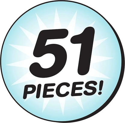 Just Play Shrinky Dinks Cool Stuff Activity Set, 51-piece set, Kids Art and Craft Activity Set, Kids Toys for Ages 5 Up