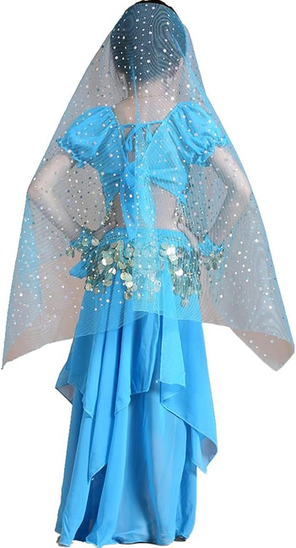 Astage Girls Princess Costume Halloween Clothing Carnival Dress Dance All Sets
