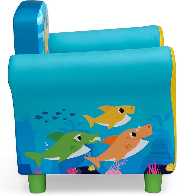 Delta Children Upholstered Chair, Baby Shark