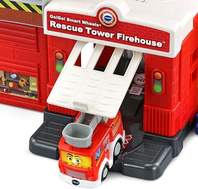VTech Go! Go! Smart Wheels Rescue Tower Firehouse