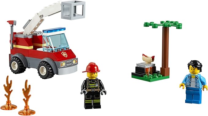 LEGO City Barbecue Burn Out 60212 Building Kit (64 Pieces)