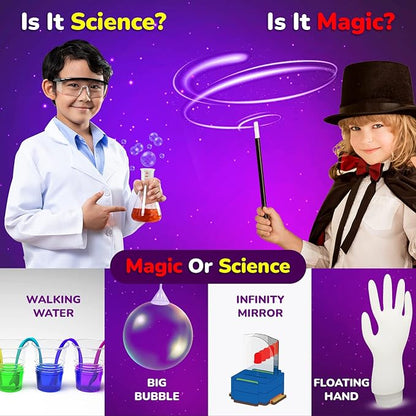 Smartivity Magic Science Kit for Kids Ages 4, 5, 6, 7, 8 Years | 50+ Amazing Science Experiments I Birthday Gifts for Boys & Girls | I Educational Toy for Kids Age 4-8 Years Old