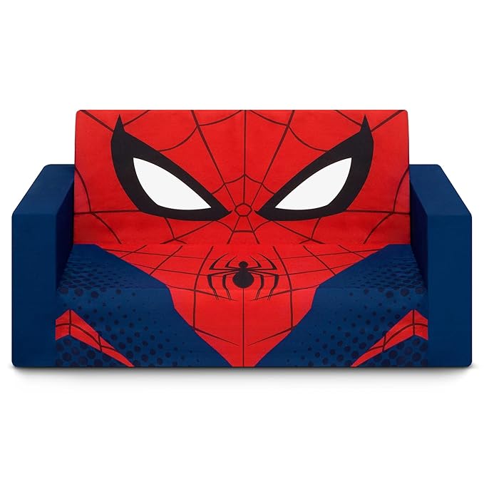 Delta Children Cozee Flip-Out Sofa, Spider-Man