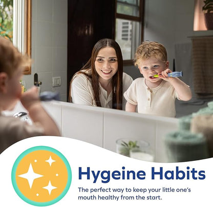 Dr. Talbot's Toddler Training Toothbrush - Soft Toddler Toothbrush for Kids - 6+ Months - Dino