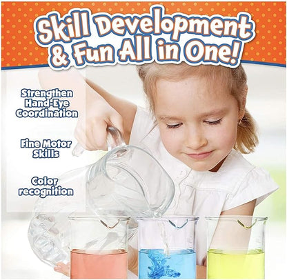 Be Amazing! Toys Blippi My First Science Kit: Color Experiments + Sink or Float - Super Set of 2 Kits in 1!