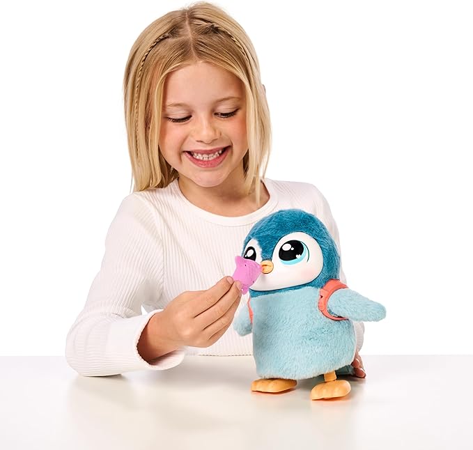 Little Live Pets My Walking Penguin - Waddles Soft and Cuddly Interactive Toy Penguin That Walks, Dances and Flaps It's Wings. 25+ Sounds and Reactions. Batteries Included. for Kids Ages 5+