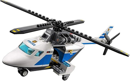 LEGO City Police High-Speed Chase 60138 Building Toy with Cop Car, Police Helicopter, and Getaway Sports Car (294 Pieces)