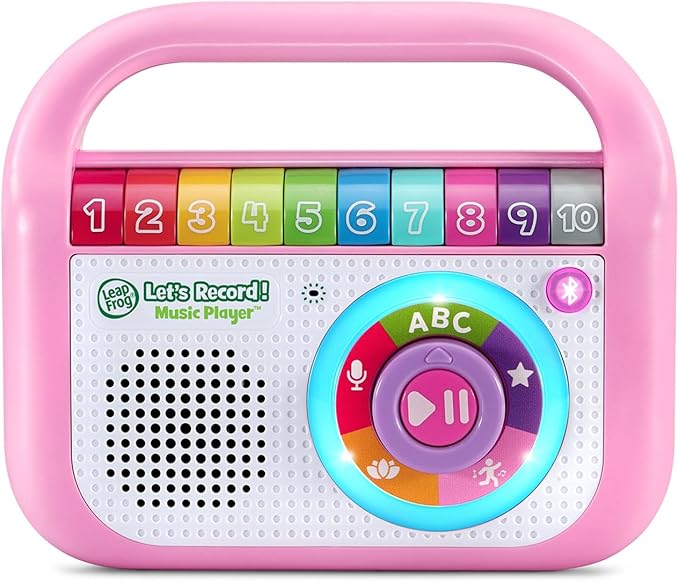 LeapFrog Let's Record! Music Player, Pink