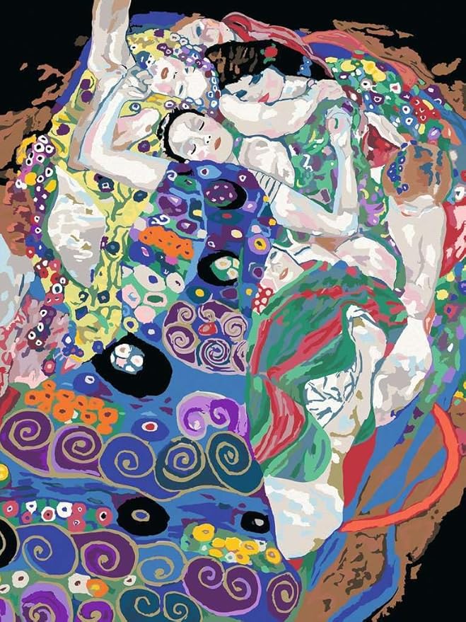 Ravensburger Klimt: Virgin Paint by Numbers Kit for Adults - 23649 - Painting Arts and Crafts for Ages 14 and Up
