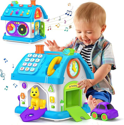 Vahome 14-in-1 Montessori Toys for 1 Year Old Boy Gifts, Musical Educational Baby Toy 12-18 Month, First Birthday Gift for One Year Old Boy Girl, 1st Present for Toddler 1-2 Age