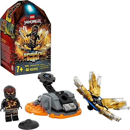 LEGO NINJAGO Spinjitzu Burst - Cole 70685 NINJAGO Accessory Set Building Kit Featuring Ninja Minifigure (48 Pieces)