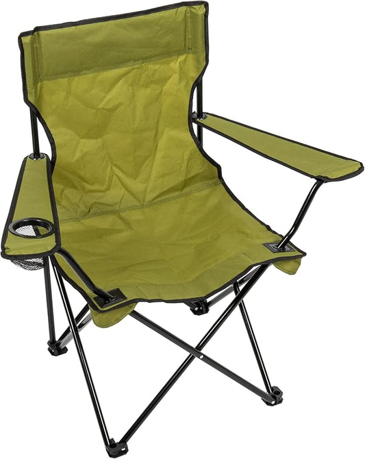 CAMP & GO Portable Max Quad Camping Cup Holders and Carrying Bag Chair