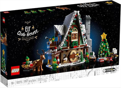 LEGO 10275 Elf Club House Christmas Cabin 18+(1197 Pieces)