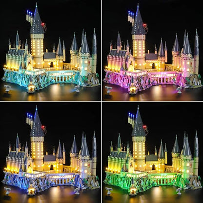 BRIKSMAX Led Lighting Kit for Harry Potter Hogwart's Castle - Compatible with Lego 71043 Building Blocks Model- Not Include The Lego Set