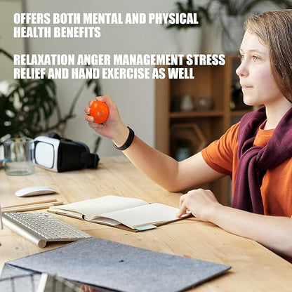 KDG Motivational Stress Balls(6 Pack) for Kids and Adults,Stress Relief Ball with Quetos to Rrelieve Anxiety and Manage Anger