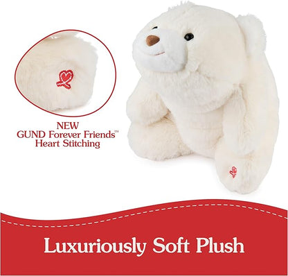 GUND Original Snuffles Teddy Bear, Premium Stuffed Animal for Ages 1 and Up, White, 10”