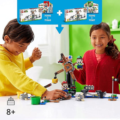 LEGO Super Mario Reznor Knockdown Expansion Set 71390 Building Kit; Collectible Toy Playset for Kids; New 2021 (862 Pieces)