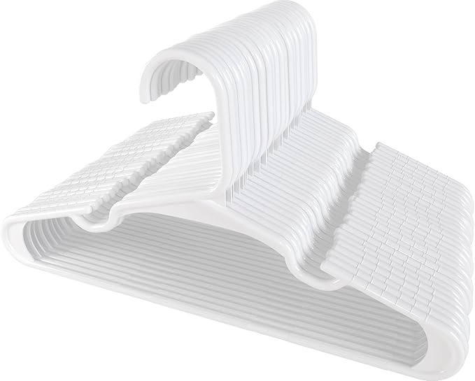 Utopia Home 360 Pack Kids Hangers - 11.5 Inch Plastic Baby Hangers for Closet - Childrens Hangers for Clothes & Infant Hangers for Closet - Ideal for Everyday Standard Use (White)