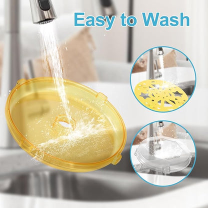 Paint Spin Art Machine Kit - Electric Spin Art Machine with Detachable & Washable Splatter Guard, Water Painting Kits for Kids, Spinner Painting Toys Light & Music, Birthday Gift Ideas,Black