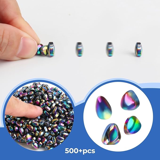 1100pcs Putty, Fidget Toys, Fidget Toys Adults ，Sensory Toys，Adults Gifts,Desk Fidgets Toys for Office Stress/Anxiety Relief (1100 PCS(Colour))
