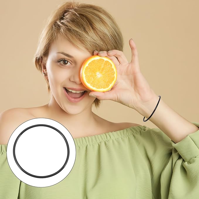 NUOBESTY Black Jelly Bracelets Kids Silicone Jelly Bracelets Black Rubber Gummy Silicone Bracelets Stretchable Bracelets 10 Pcs