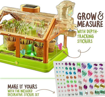 Terrarium kit for Kids,Kids Plant Growing Kit,Science STEM Toy & Craft Growing Kits for Ages 4-8 Birthday Easter Gifts for Boy, Girls 4, 5, 6, 7, 8, Year Old - Gardening Set Toys