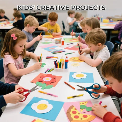 3 otters 235Sheets 8.27" x 11.7" Construction Paper Assorted Colors, 12 Colored Cardstock Printer Paper, for Printing, DIY Crafts, Party Decorations, Teacher Kids Classroom Must Have, 40 lb/150 GSM