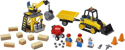 LEGO City Construction Bulldozer 60252 Toy Construction Set, Cool Building Set for Kids (126 Pieces)